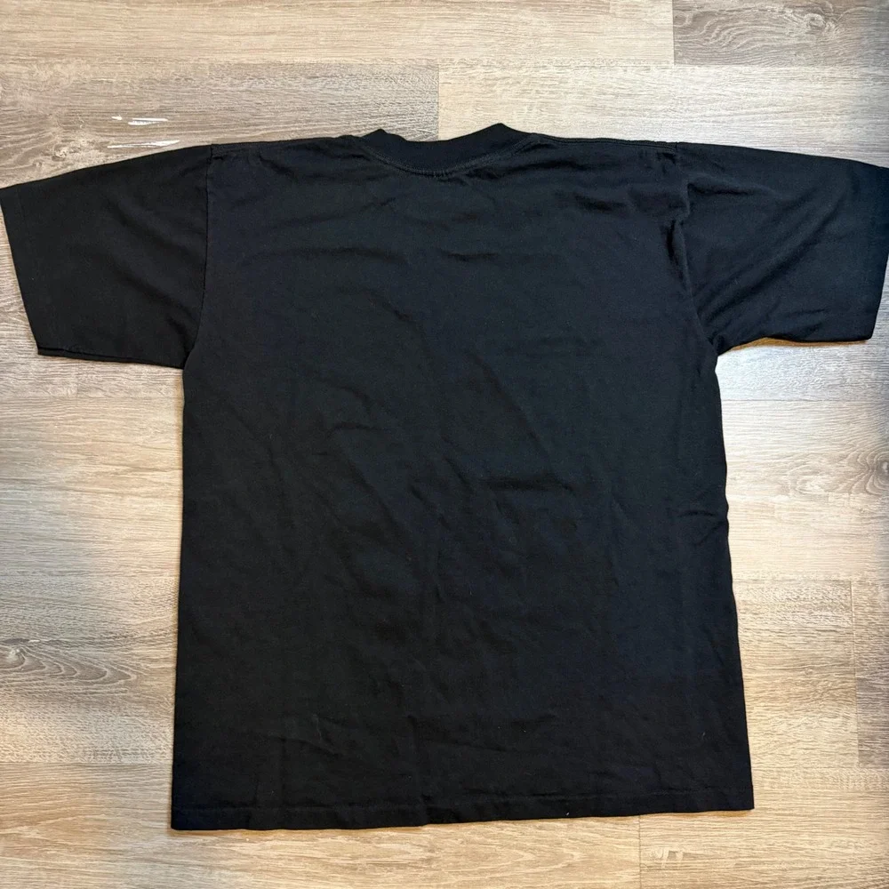 Vintage 1994 Billy Joel Elton John Face to Face Tour T-Shirt Black Mens Large - Picture 5 of 5